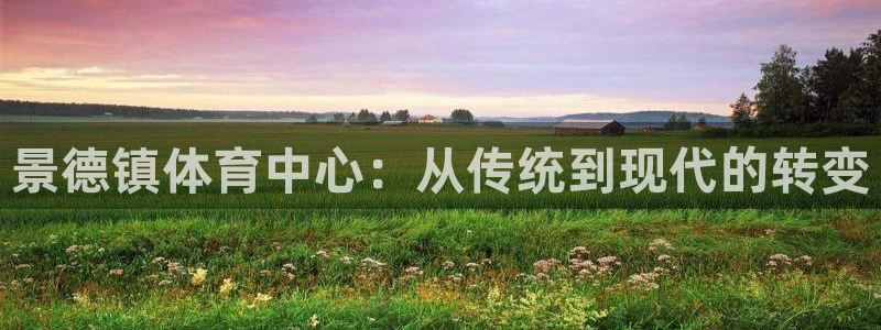 MK体育官方正版app神州：景德镇体育中心：从传统到现代的转